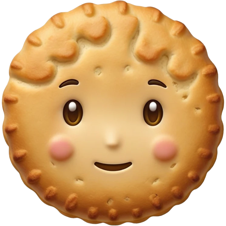 Biscuit head emoji