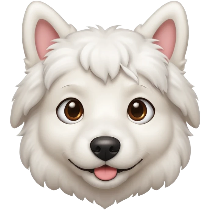 White dog name Coco emoji