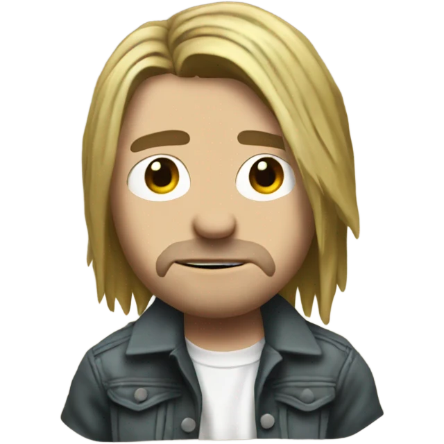 Kurt cobain emoji