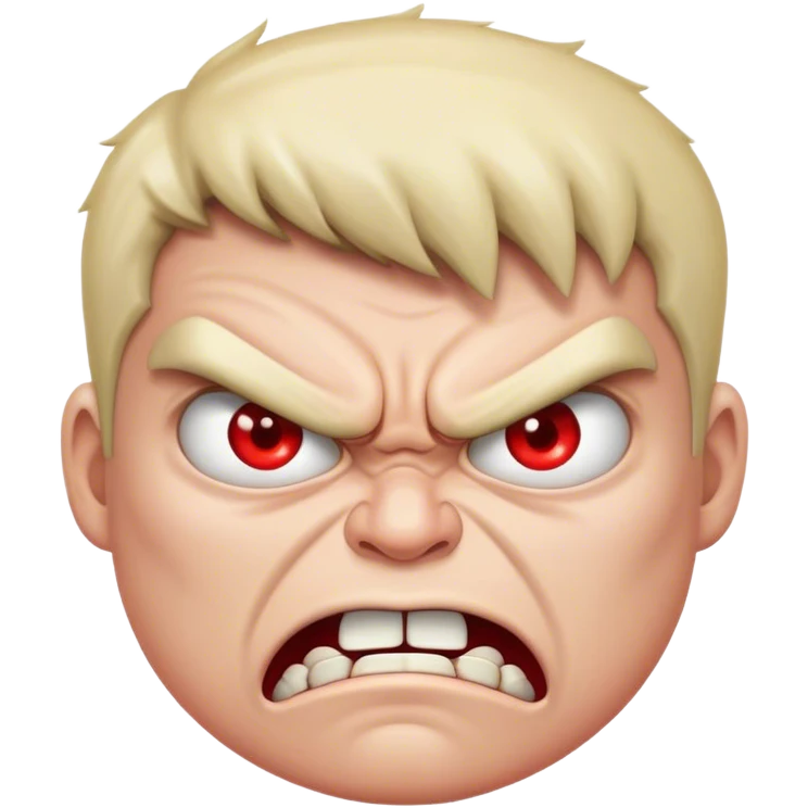 Angry emoji