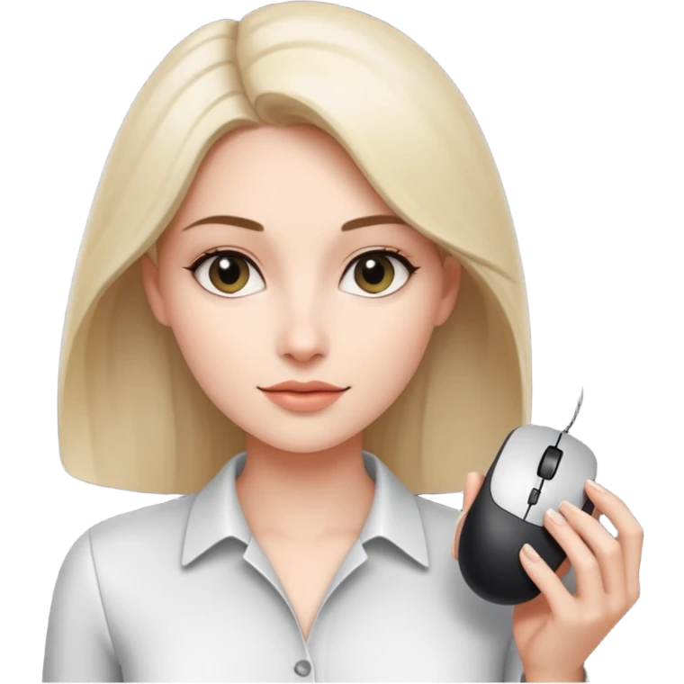 Мышка наружка  emoji