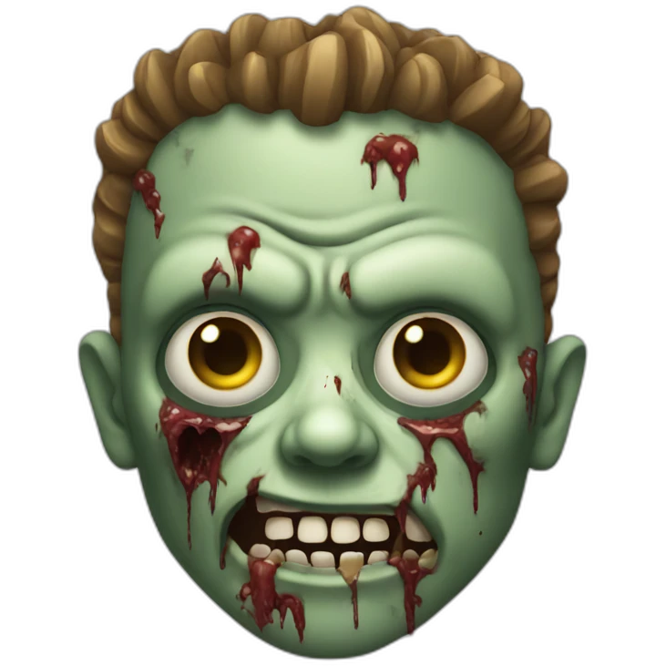 Zombie avec une epée emoji
