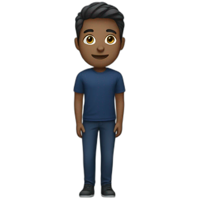 Product owner dark blue outfit emoji