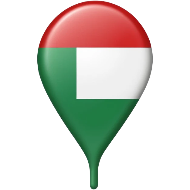 location pin Italy flag emoji