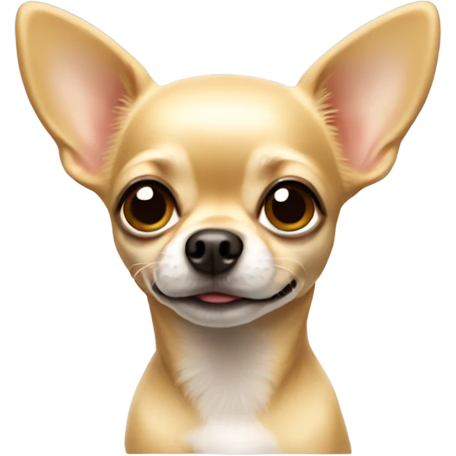 Blonde Chihuahua  emoji