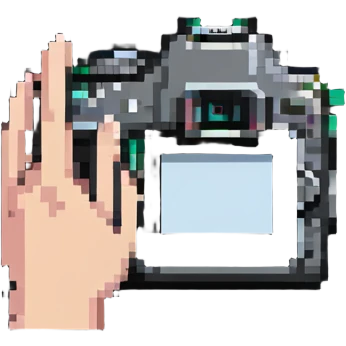 hand framing camera gesture, photography cropping emoji