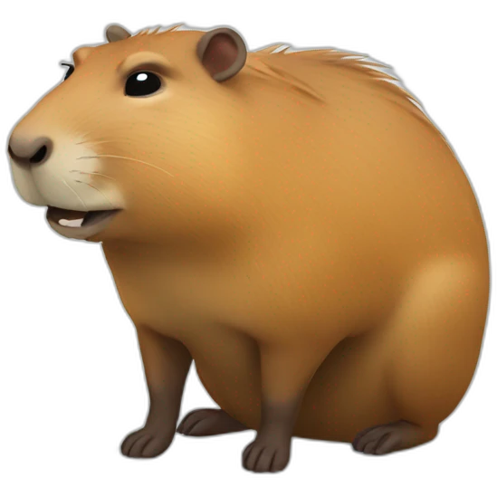 capybara distraught emoji