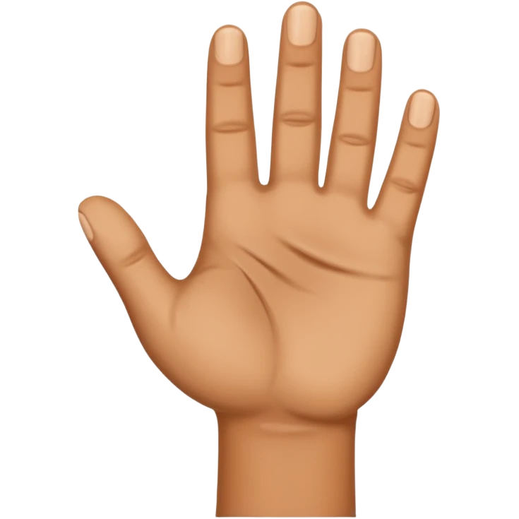 Hand emoji