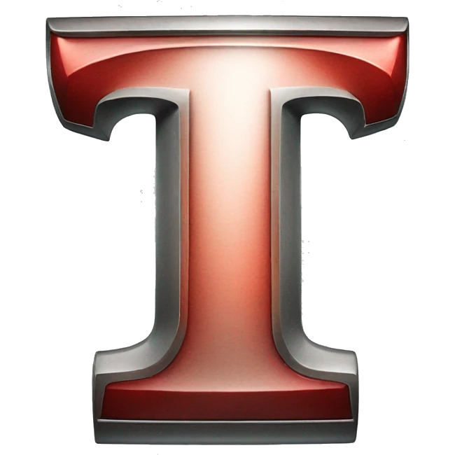 tesla logo letter T emoji