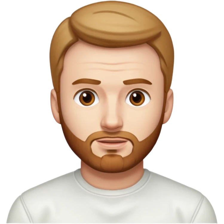 chris evans  in white emoji