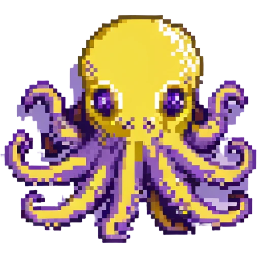 purple octopus emoji
