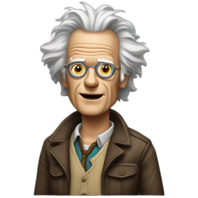 Emmett Brown emoji