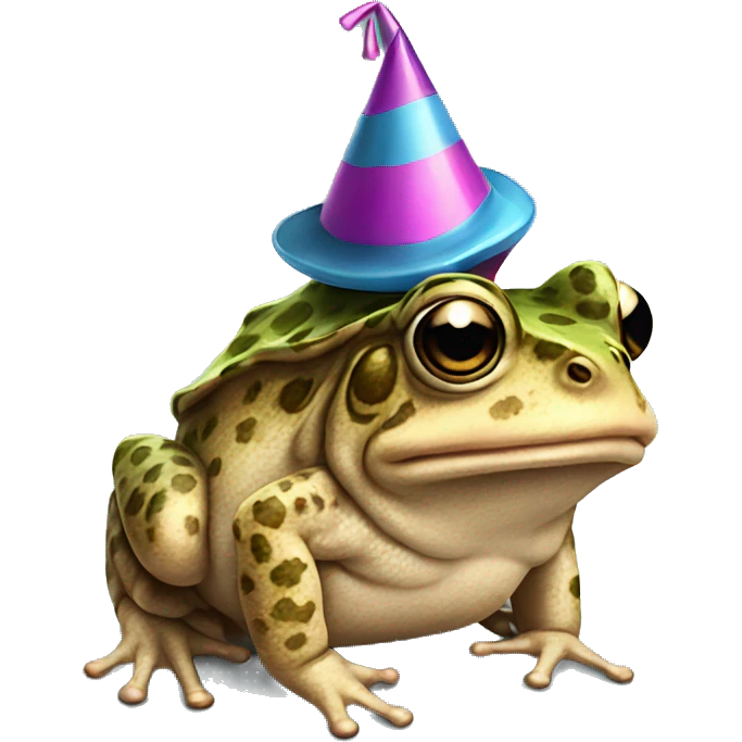 toad with party hat emoji