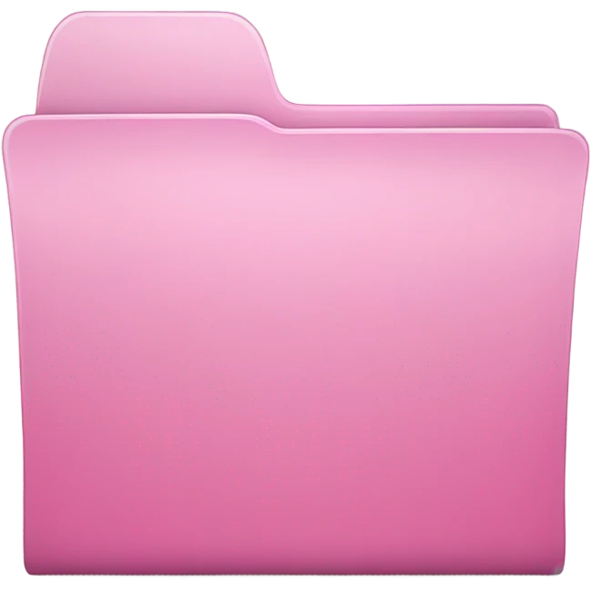 pink folder icon emoji emoji