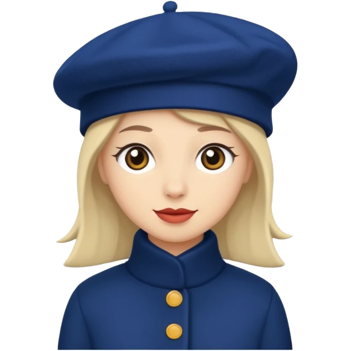 Winter beret emoji