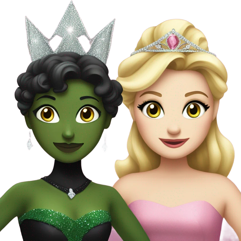 Glinda and Elphaba emoji