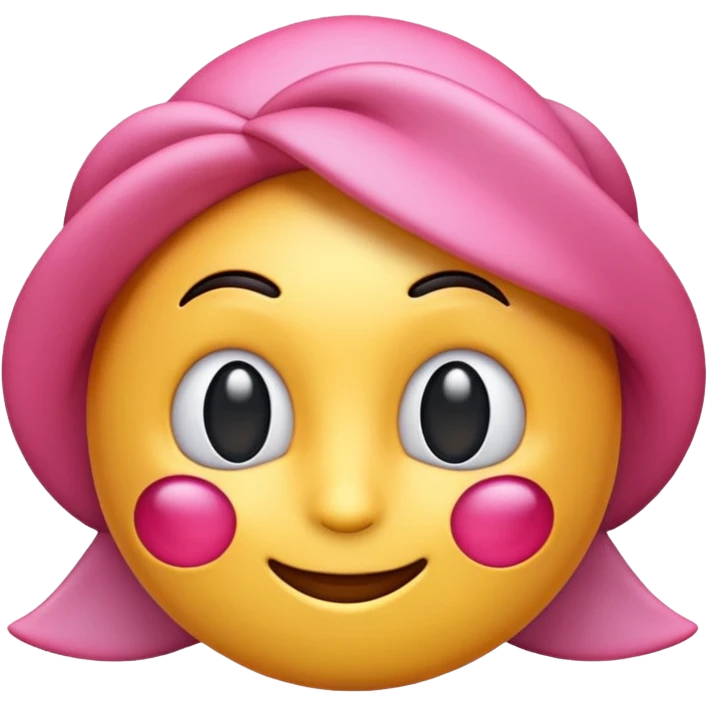 Emoji rosa emoji