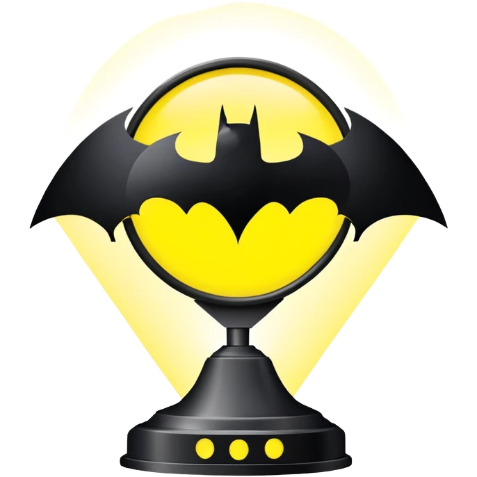 Batman signal but it says stevo emoji