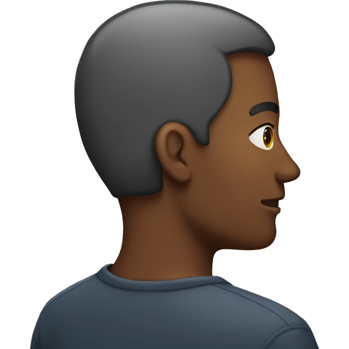 man from the back emoji