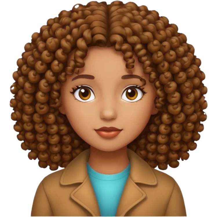 Cacheada  emoji