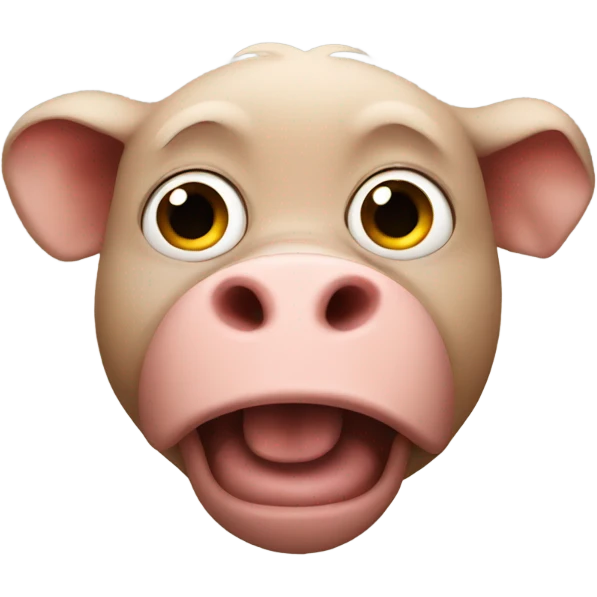 Pig monkey emoji