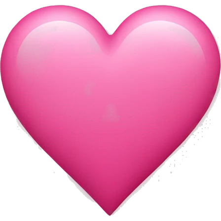 pink heart emoji