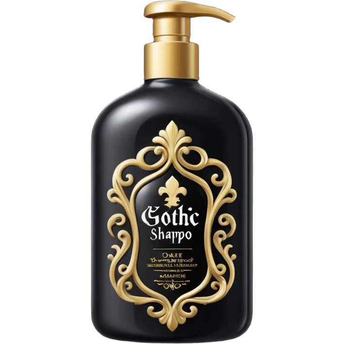 gothic shampoo emoji