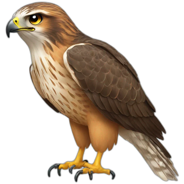 Hawk emoji
