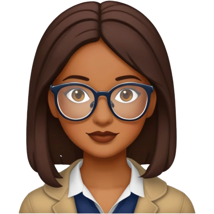 mirabel from encanto wearing glasses emoji