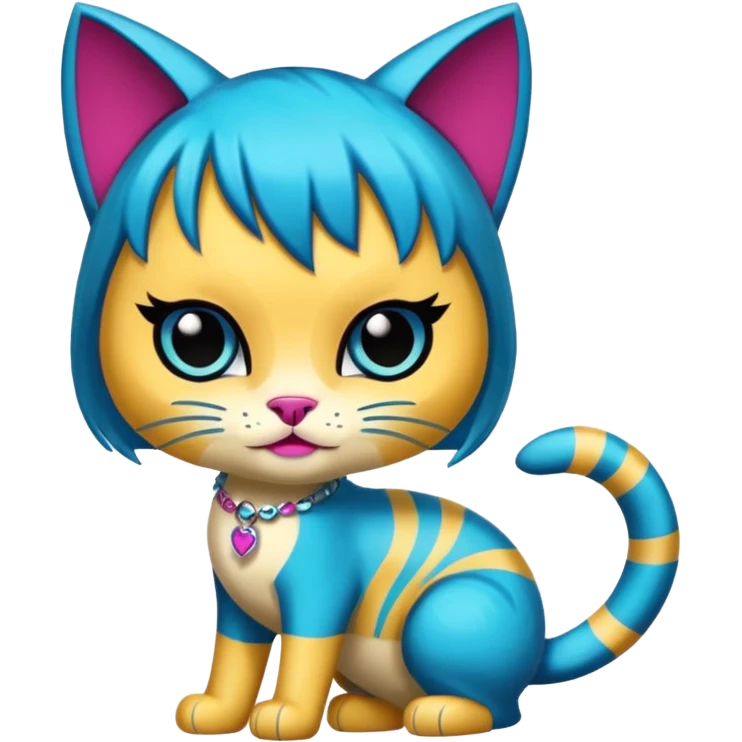 Monster high Cleo de nill cat animal emoji