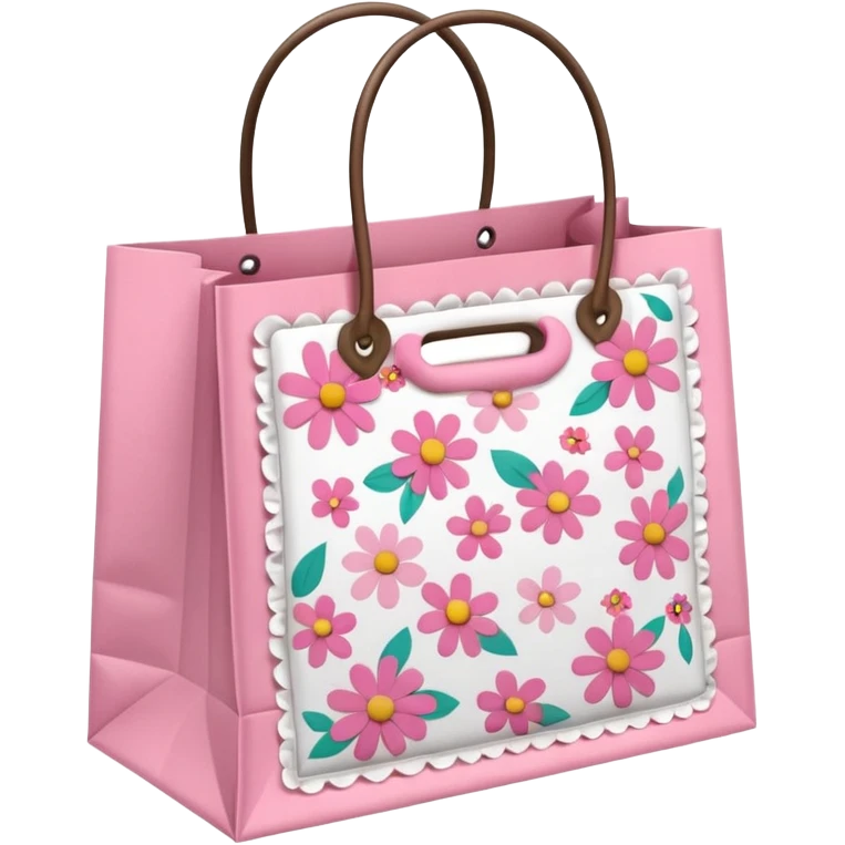 Shopping bags girly  emoji