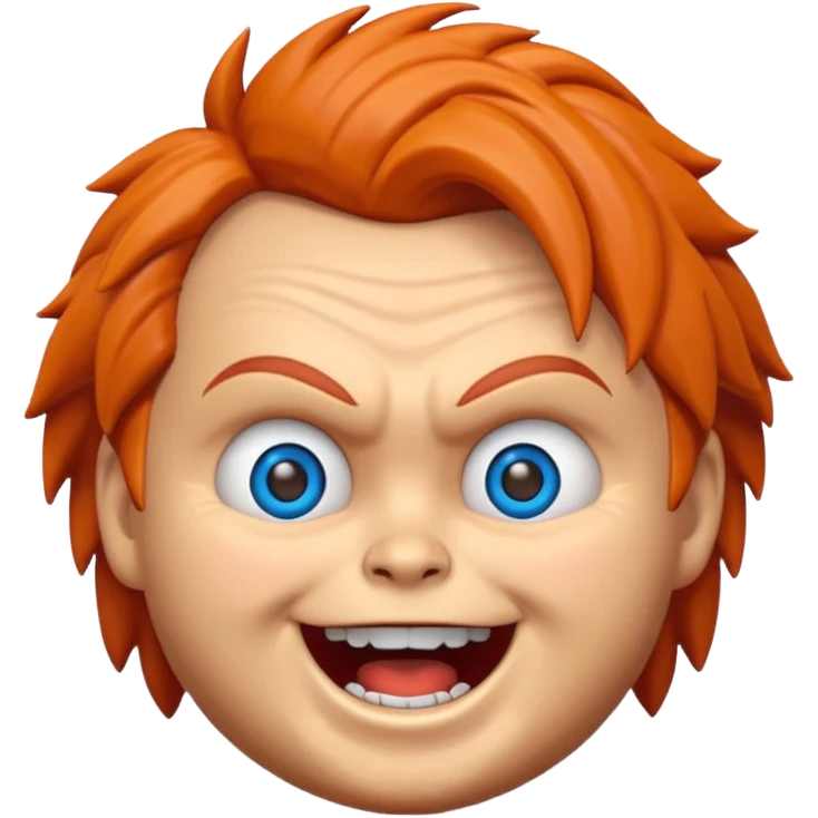 Un emojin de chuky emoji