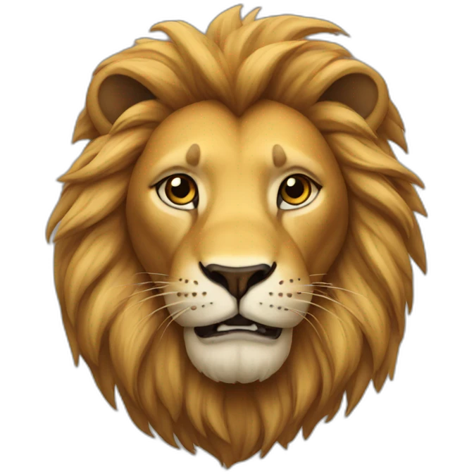 Lion emoji