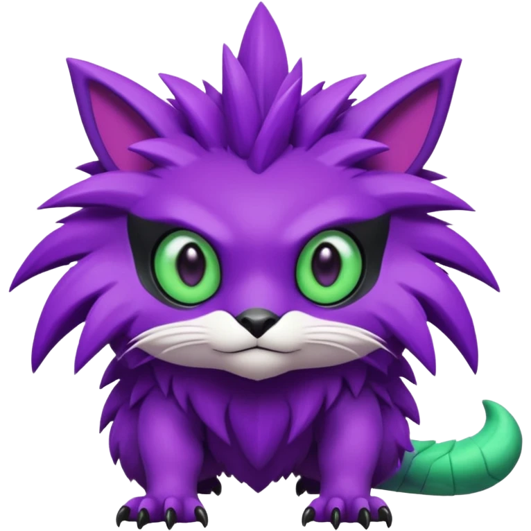  exotic tropical cyber-Litten-Noivern-Stitch-Noibat-Trico-Fakémon-Pokémon-Vernid-creature emoji