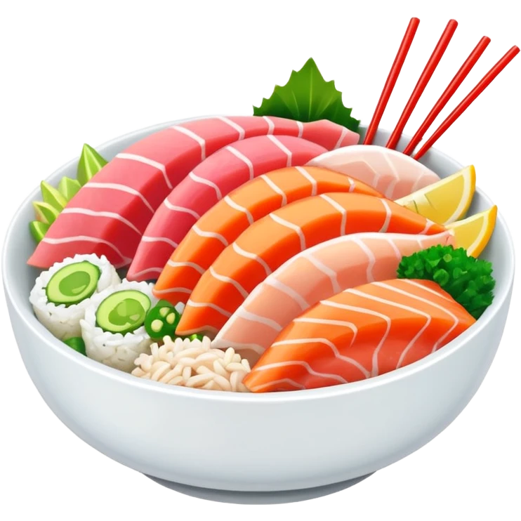 sashimi donburi emoji
