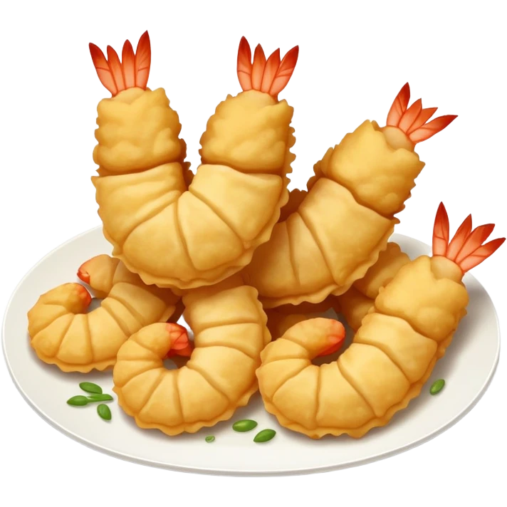 Shrimp tempura emoji