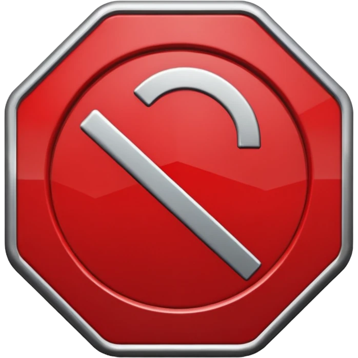 No Entry Symbol emoji