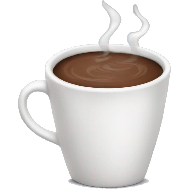 Hot chocolate  emoji