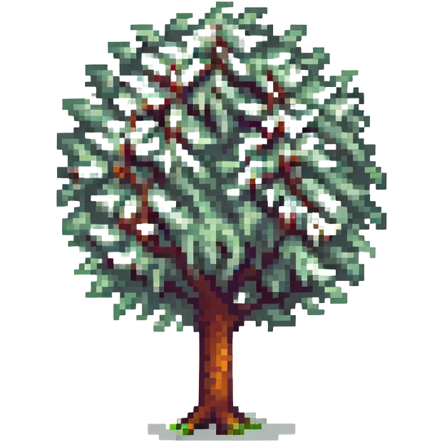 grey tree emoji