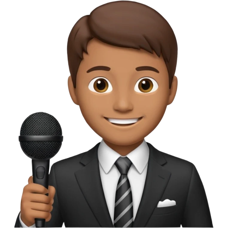 Toastmasters member Salesman Emoji emoji