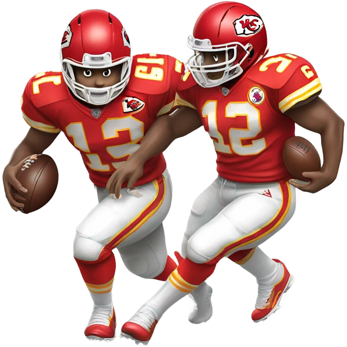 Chiefs football  emoji