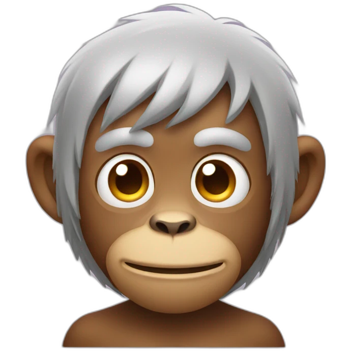 monkey with a closed eyes emoji