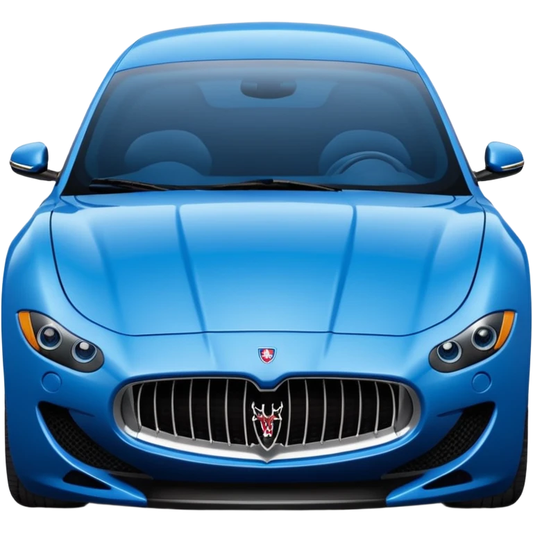 Blue Maserati emoji