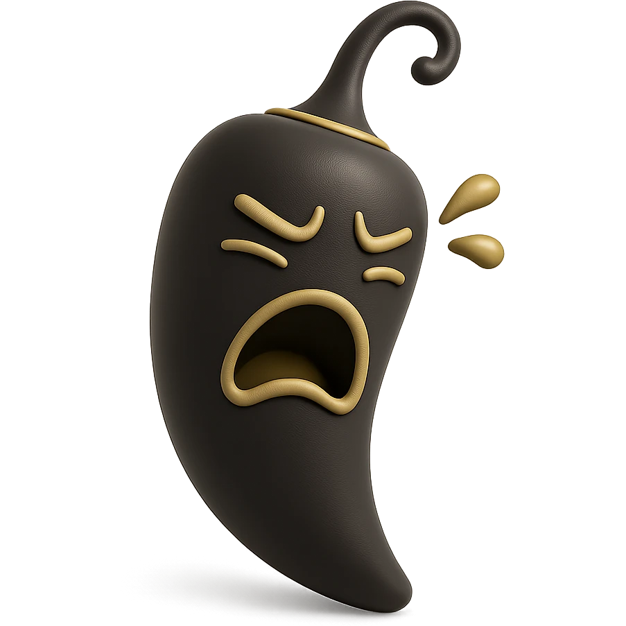 spicy chili pepper, vibrant, expressive emoji