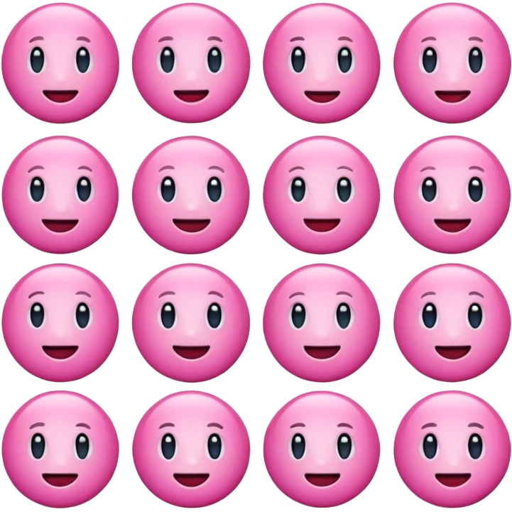 pink emoji emoji