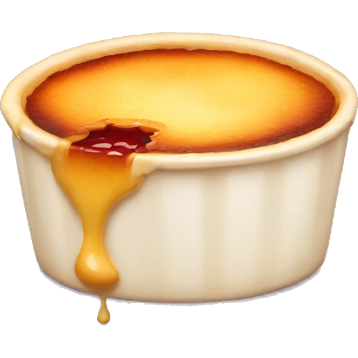 Creme brulee emoji