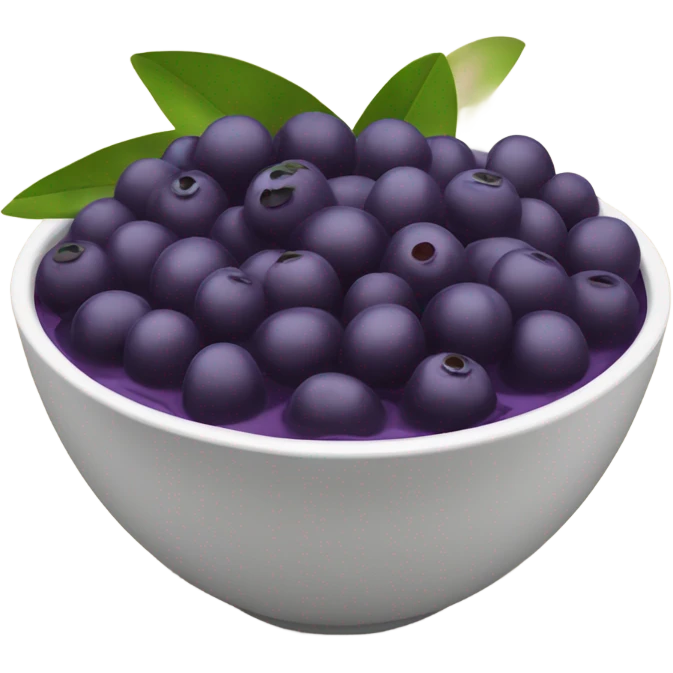 açaí bowl emoji