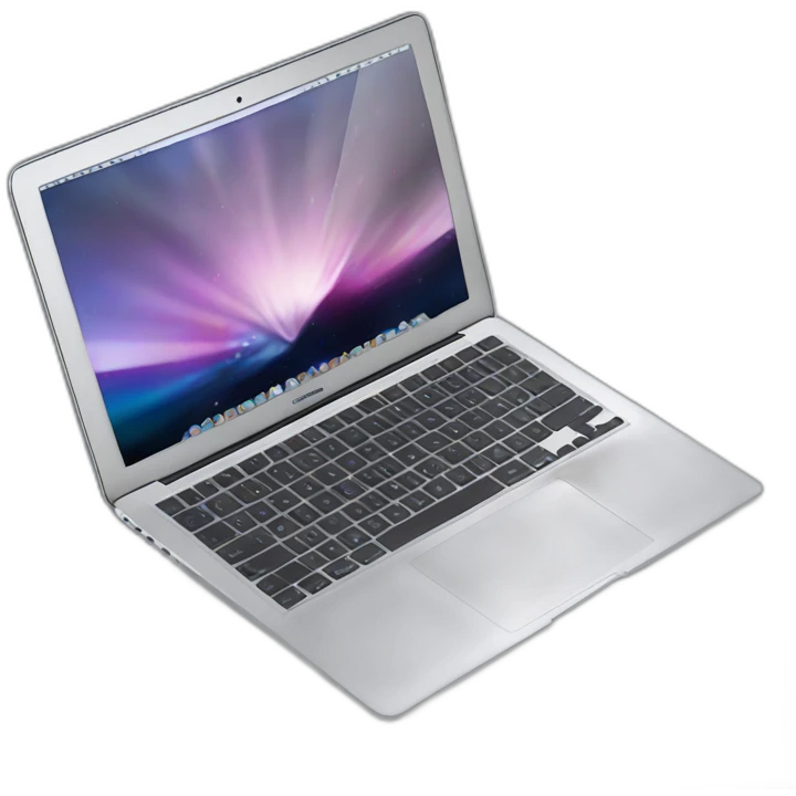 macbook air，isometric view emoji