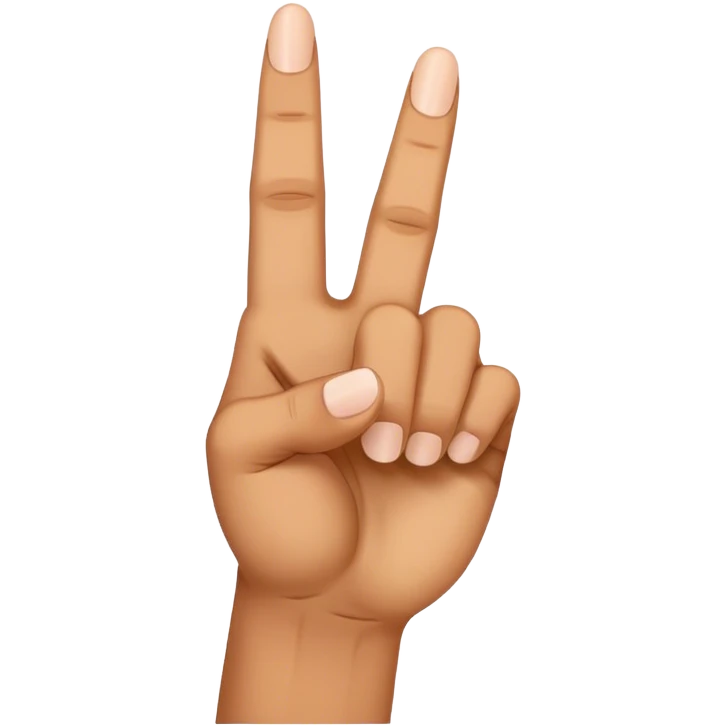 Middle finger emoji