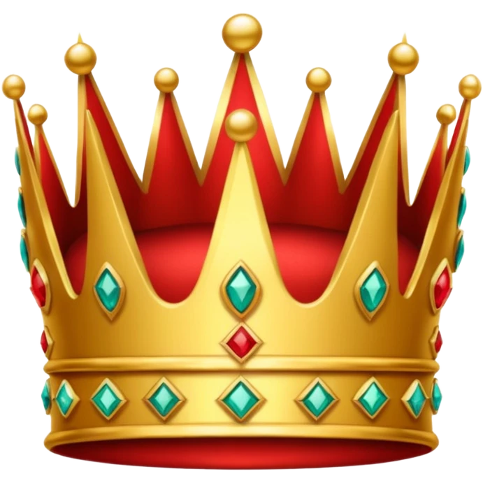 crown red emoji